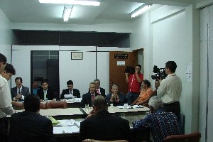 Vereadores presentes na 35ª Reunião Ordinária