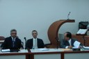 Bancada com Vereadores Crecêncio, José Lucas e Dr. Ilton Campos