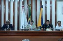 Mesa Diretora e Vice-prefeito Branquinho