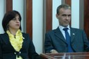 Presidente do Rotary Rio Preto José Eustáquio e sua esposa Jaqueline
