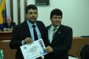 Rotaryano Gilson e Ver. Paulo Arara