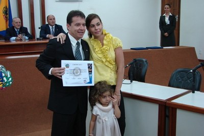 Rotaryano Tony Couto e sua esposa
