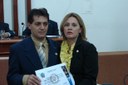 Rotaryano José Anicésio e sua esposa