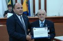 Entrega de uma Placa de Homenagem ao Gov. Ass. Wellson