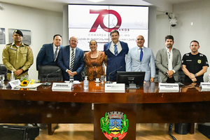 Câmara Municipal de Unaí prestigia comemoração dos 70 anos de instalação da Comarca