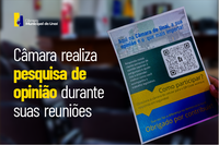 Câmara Realiza Pesquisa de Opinião Durante suas Reuniões