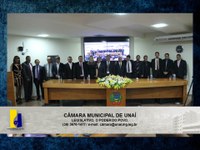 Empossados Prefeito, Vice-Prefeito e Vereadores 