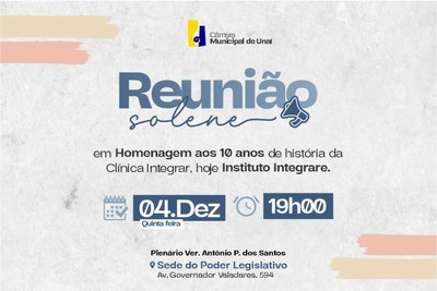 Homenagem aos 10 Anos do Instituto Integrare