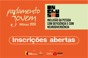 Inscrições abertas para o Parlamento Jovem 2026!