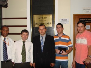 Legislativo de Planaltina de Goiás-GO, faz visita a esse Poder em Unaí  