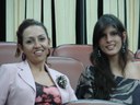 Miss Natália Valadão visita a Câmara Municipal de Unaí 