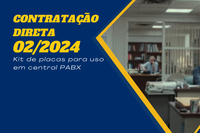CÂMARA MUNICIPAL DE UNAÍ PUBLICA AVISO DE CONTRATAÇÃO DIRETA 02/2024