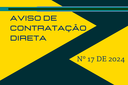 CÂMARA MUNICIPAL DE UNAÍ PUBLICA AVISO DE CONTRATAÇÃO DIRETA  Nº 17 DE 2024 