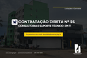 CONTRATAÇÃO DIRETA 25