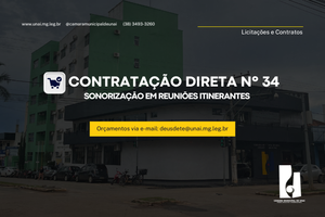 CONTRATAÇÃO DIRETA 34 
