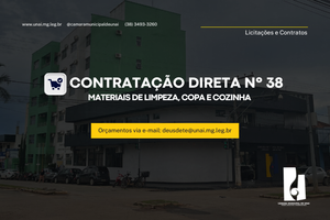 AVISO DE CONTRATAÇÃO DIRETA 38/2025