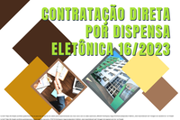CÂMARA MUNICIPAL DE UNAÍ PUBLICA AVISO DE CONTRATAÇÃO DIRETA POR DISPENSA ELETÔNICA 16/2023